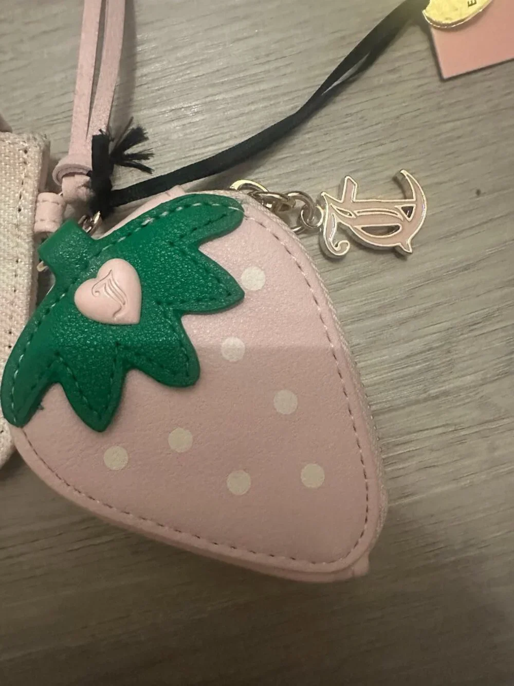 Juicy Couture Paradise Mini Bundle Strawberry Coin Pouch Cardholder NWT